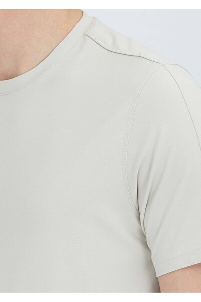 Ramsey Stone Plain Crew Neck T-Shirt