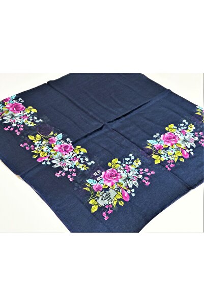 NİSA İPEK İçi Boş Kenarı Desenli Oyalık Yazma 100 Cm