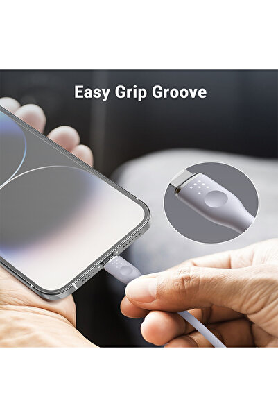 VOLTME Moss Series Cable USB-C To Lightning 1.2m 30W - Gray