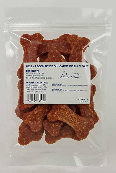 ANIMA LAND Recompense din carne de pui și orez pentru câini – Animal Land 🐾