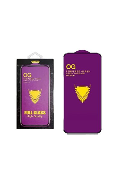 MAX CONNECT Tempered Glass Screen Protector OG Purple for Apple iPhone 12 / 12 Pro, 3D Full Cover