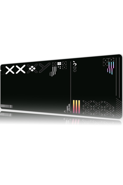 urzuva Pixel Void 70X30 3MM Kalınlık Premium Gaming oyuncu mousepad, Anti Sli...