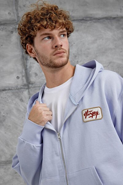 NOMARC Lila Nmrc Zippered Oversized Sweatshirt Top