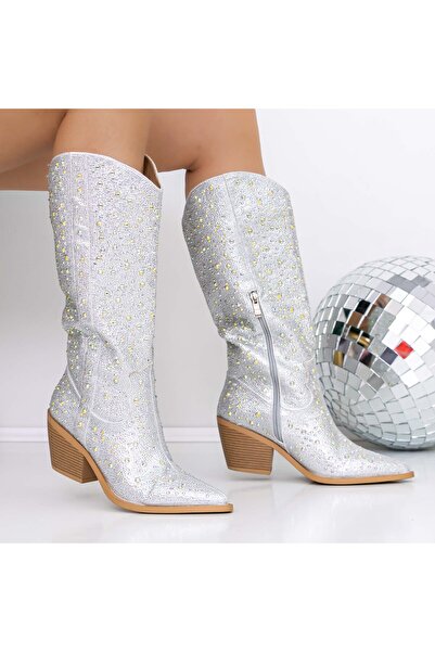 mei Women's 3ZW10 Silver Clogs