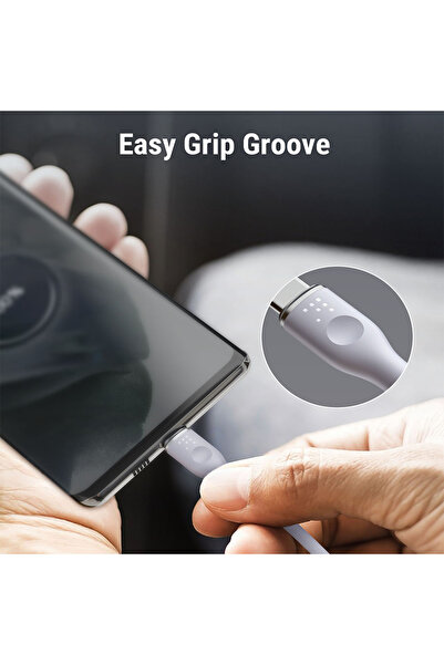 VOLTME Moss Series Cable USB-C To USB-C 1.8m 100W - Gray