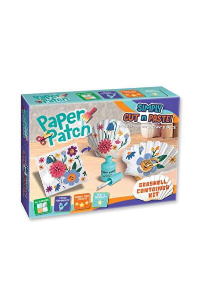 Strigo SET CREATIV "PAPER PATCH" , GEANTA PAPAGAL
