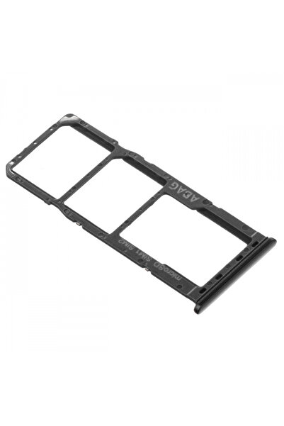 Samsung Suport cartelă SIM Galaxy A21s A217, Negru, Service Pack GH98-45392A