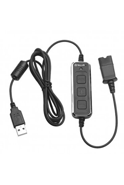 TELLUR Voice 510N USB Headset, Black Call center