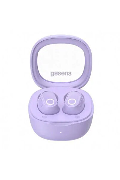Baseus Wireless headphones Bowie WM02, Bluetooth 5.3, Violet microphone