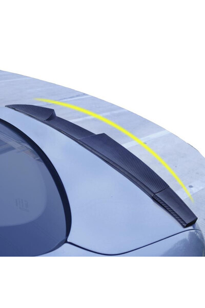 ART Universal glossy black trunk / tailgate spoiler COD