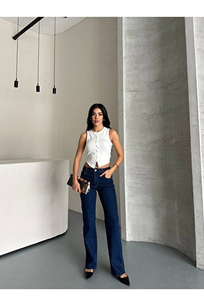 ZDN JEANS Yeni Sezon Bol Kesim Kot Pantolon