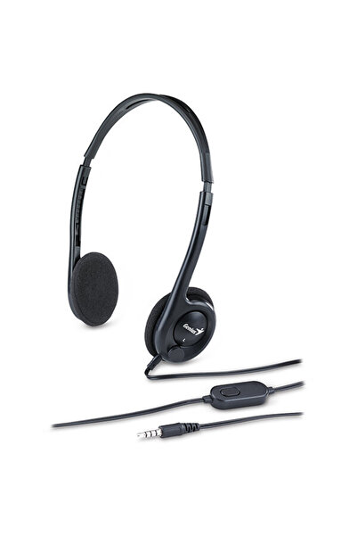 GENIUS HS-M200C, headset, with microphone, black