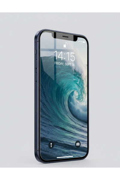 TeknoŞen واقي شاشة زجاجي لآيفون 17 برو مع أداة تركيب، زجاج مضاد للكهرباء السا...