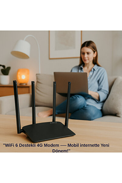 ETU TAŞINABİLİR MODEM-4G-WİFİ6