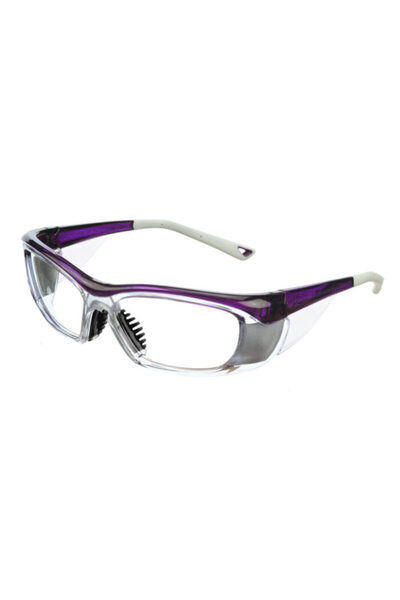 PROTECH Purple - White Colored Leadr Lead Glasses