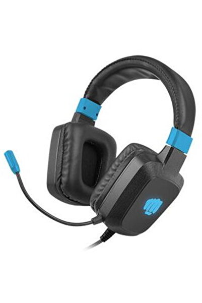 FURY Căști/set NFU-1584 cu bandă de susținere, conector de 3,5 mm, negru, albastru