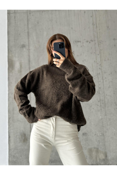 My Blog Brown Soft Sweater