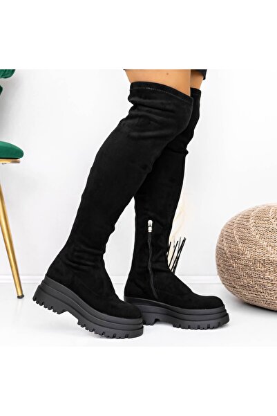 mei Cizme Dama 3WL56 Negru