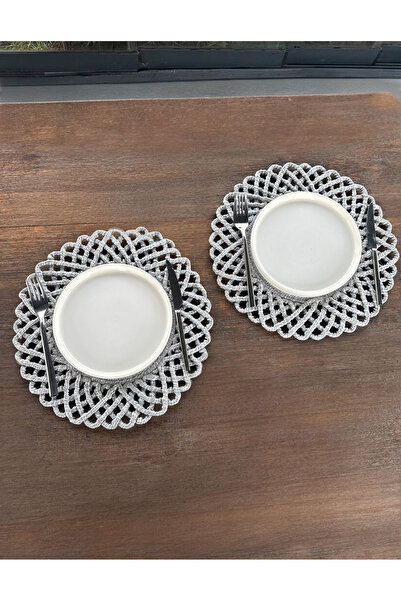 Home Inn Home Textile Set of 2 American Tablecloths-Stain Resistant 33 X 33 cm