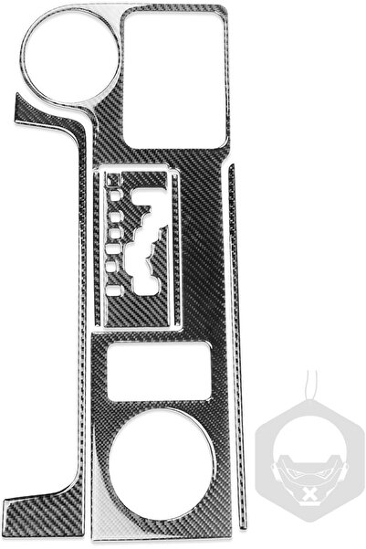 Generic Carbon Fibre Interior Trim Kit for Toyota FJ Cruiser (2007-2024) - Center Console Full Kit, Medium