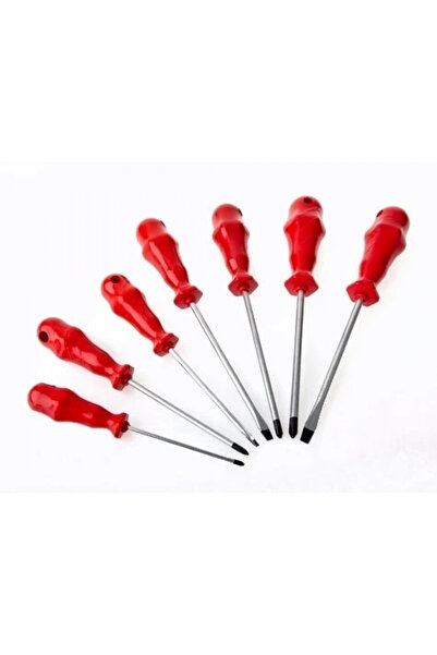 Epilons Magnetic Flat Star Screwdriver Set - 7 Pieces