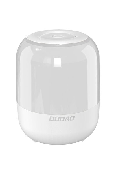 DUDAO Y11S, White, Bluetooth 5.0, 5 W, 1200 mAh battery, RGB lighting, TF/SD card reader