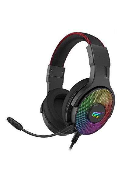 Havit H2028U, microphone, RGB effect, USB, 3D, Driver 50mm, Cable length 2.1m, white