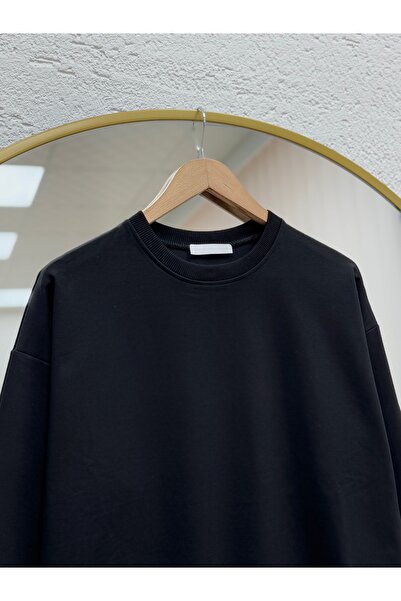 MİHRA STORE Aleah Two-Strand Casual Sweat-Zi̇3089 Black