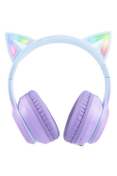 Onikuma B90, 5 hours, Bluetooth 5.0, Purple/Blue