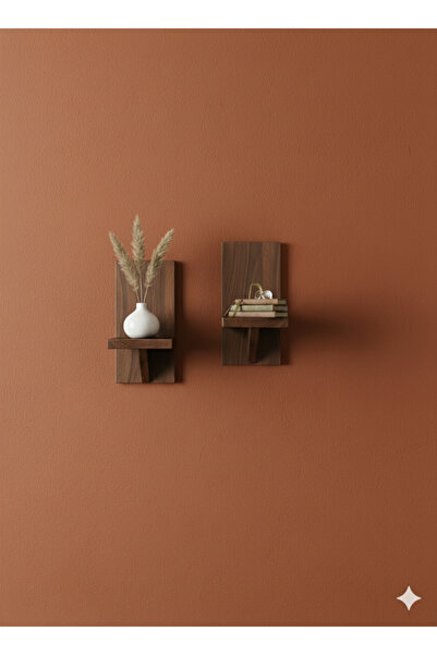 VEO STORE 2 Pieces Modern Wall Shelf