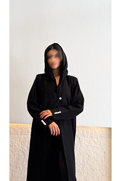 AYA MW1780 - Blazer Abaya in Cobra Fabric -