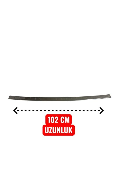 oemco Rear Bumper Sill Nickel Plated Steel (Shiny) - Citroën C5 Aircross - Suv I - (2018 -)