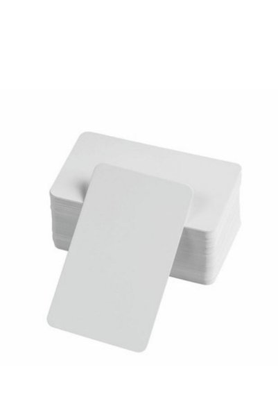 rprint Word Cards Label - 8.2X5.2 cm 200 Pieces Oval Cut Blank Cards