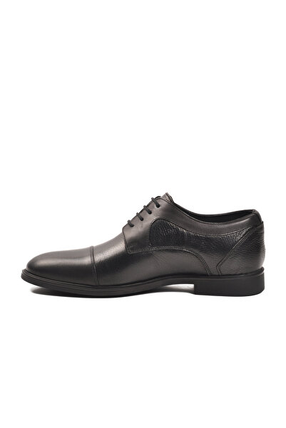WALKWAY Black Genuine Leather Men's Classic Shoes 2499 m
