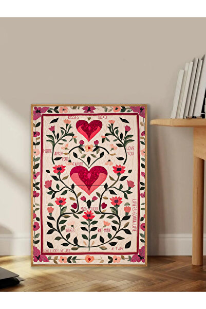 Tuba Decor Tablo dintr-o singură bucată cu rame din lemn pentru sufragerie, s...