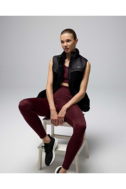 Ellesse Vestă din lână Regular Fit guler ridicat cu logo VEST EF545