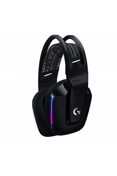 logitech G733 LIGHTSPEED Wireless RGB Gaming Headset BLACK - 2.4GHZ - EMEA