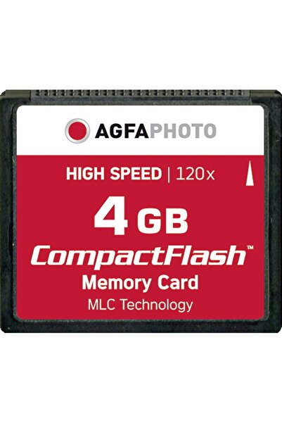 AgfaPhoto Compact Flash 4GB de mare viteză 120x MLC