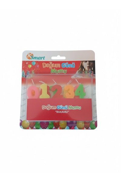 Smart Doğum günü mumu rakamlı