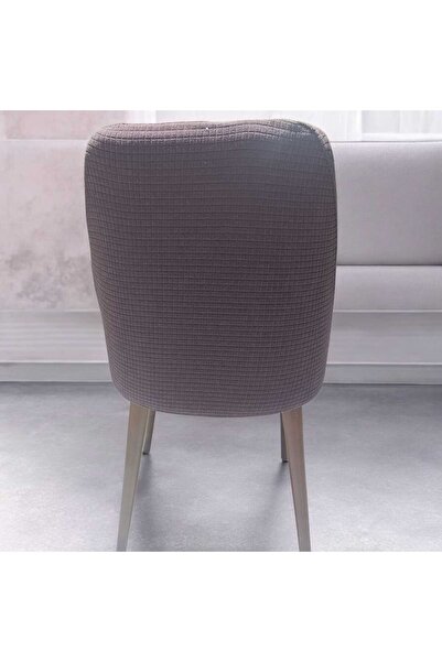 NEFİS HOME buyok Oval Sandalye Kılıfı ,sandalye Örtüsü likrali ,yıkanabılır,lastıklı 1 Adet