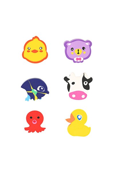 Strigo Eraser with funny shapes, 18 different models, 36 pcs mix/box