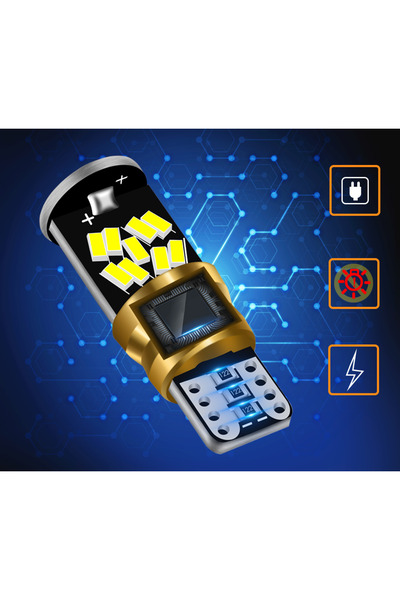 Other LED PARKING BULBS W5W T10 CANBUS 360° STRONG