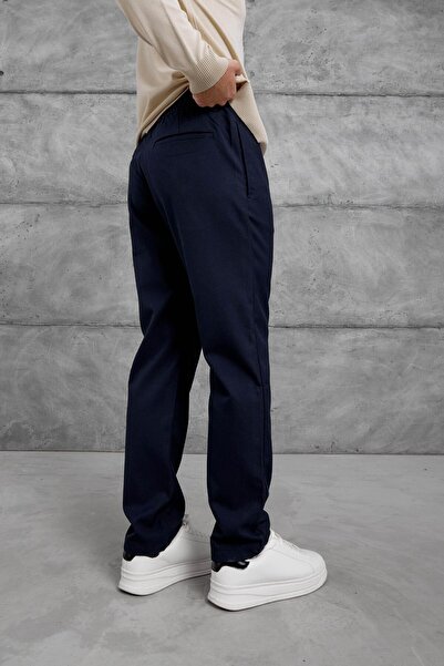 NOMARC Παντελόνι από ύφασμα Navy Blue MMX JOGGER