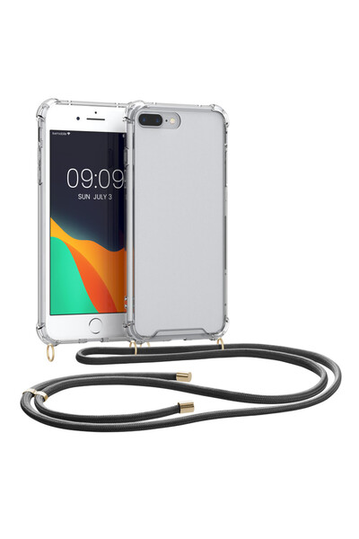 KWmobile Carcasă pentru Apple iPhone 8 Plus / iPhone 7 Plus, silicon, transpa...