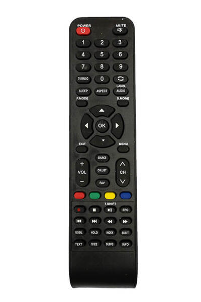 OEM Compatible remote control for TV Vortex VLED 40B1D IR 1107 (318)