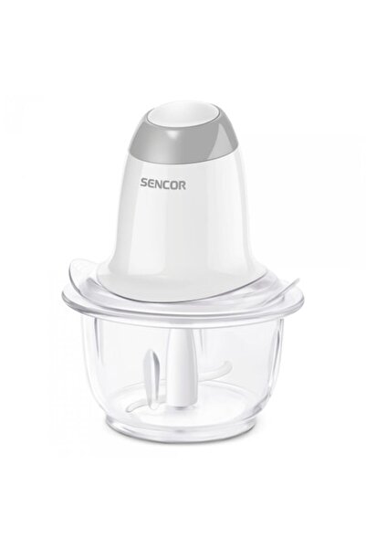 Sencor Food Chopper, Glass/Stainless Steel, 230 W, White