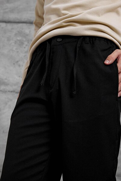 NOMARC Black Mmx Jogger Fabric Pants