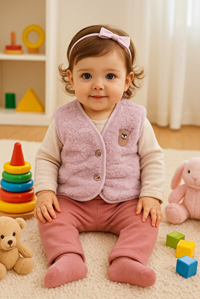 canmana kids&baby Plush Baby Vest 6,12,18,24 Months