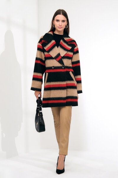 EXPLOSION Kruvaze Cepli Kısa Kaban