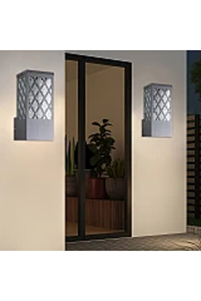HAMER Outdoor wall lantern, black color – elegant wall lighting